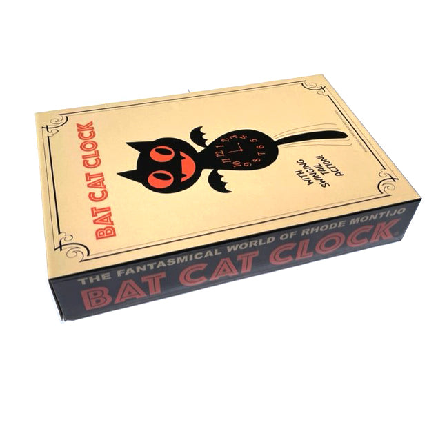 "BAT CAT CLOCK- (Back in Stock!)