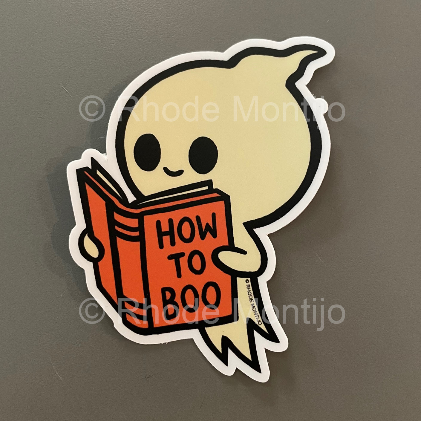 .New Sticker: HOW TO BOO