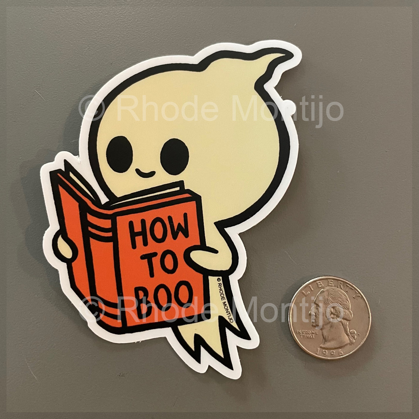 .New Sticker: HOW TO BOO