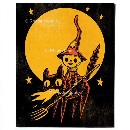 8" x 10" Signed Print: Scarecrow Patrol