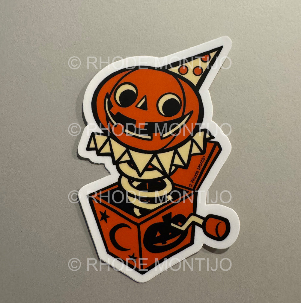 New for SDCC 2025! Sticker: JACK IN THE BOX