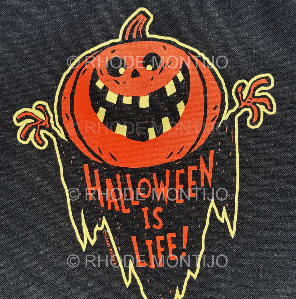 New for SDCC 2025! Zippered Tote Bag: HALLOWEEN IS LIFE!