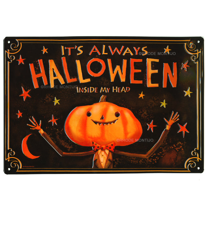 .Decorate-Tins: IT'S ALWAYS HALLOWEEN INSIDE MY HEAD Back In Stock!