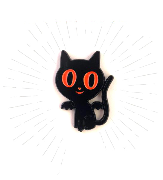 Enamel Pin: BAT CAT (RESTOCKED)
