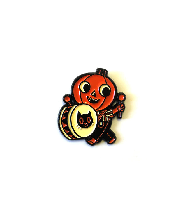 Enamel Pin: DRUMMER JACK (RESTOCKED)