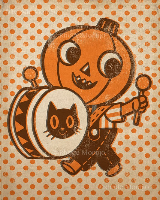 8" x 10" Signed Print: DRUMMER JACK (Back In Stock!)