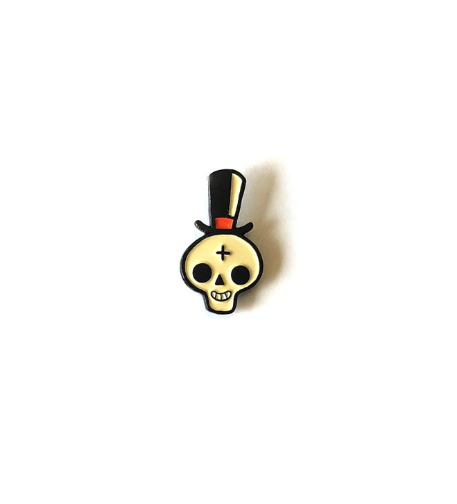 Enamel Pin: GENTLEMAN SKULL