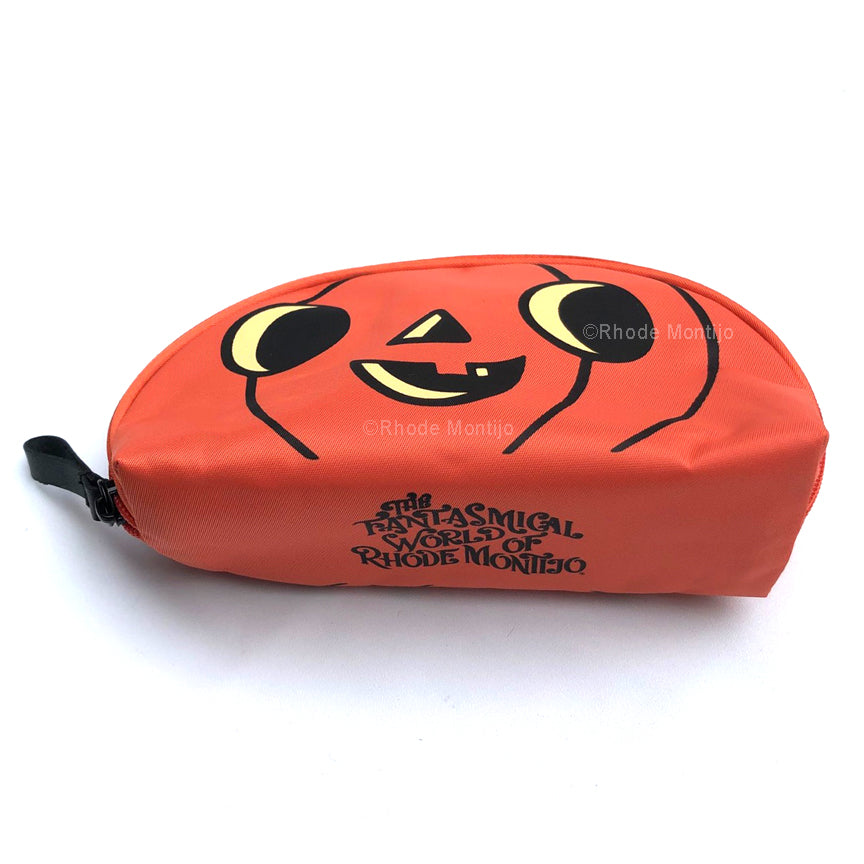 Pumpkin Pouch Zippered Bag with Mini Pouches