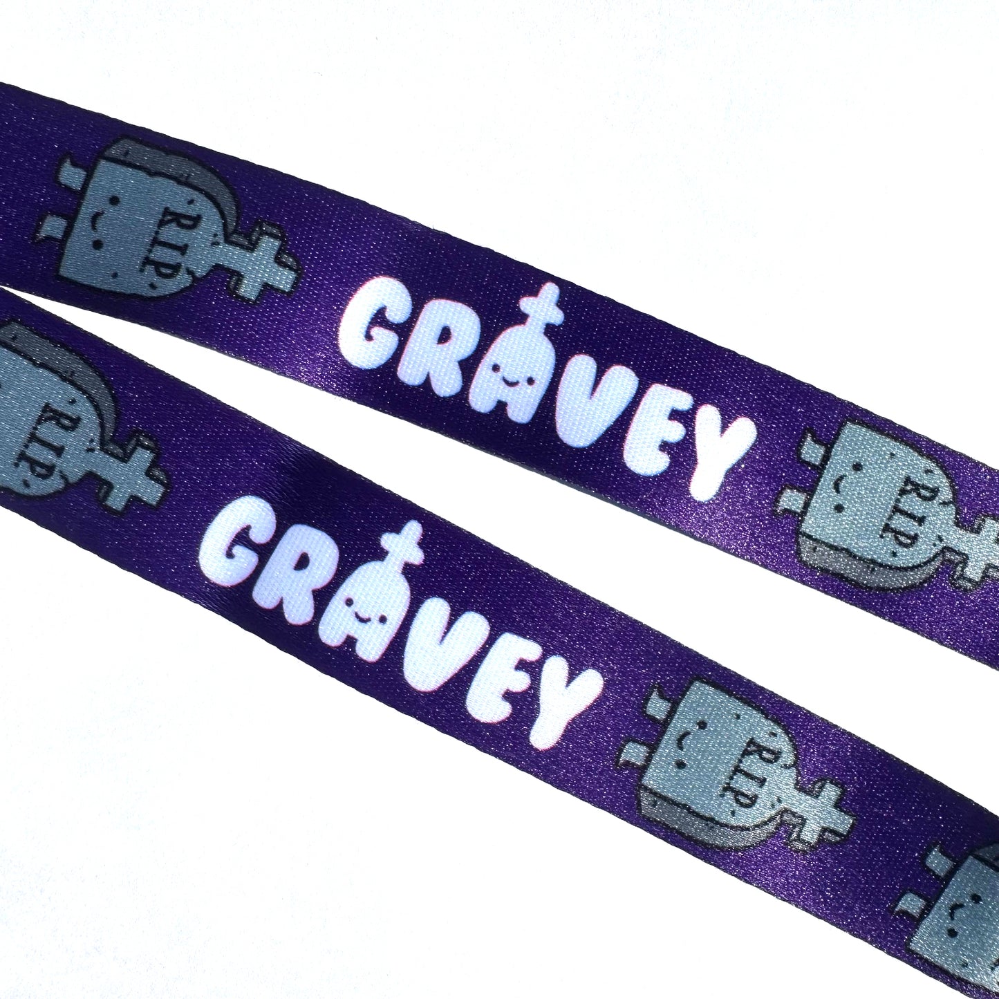 New for SDCC 2025! Double Sided Lanyard: GRAVEY
