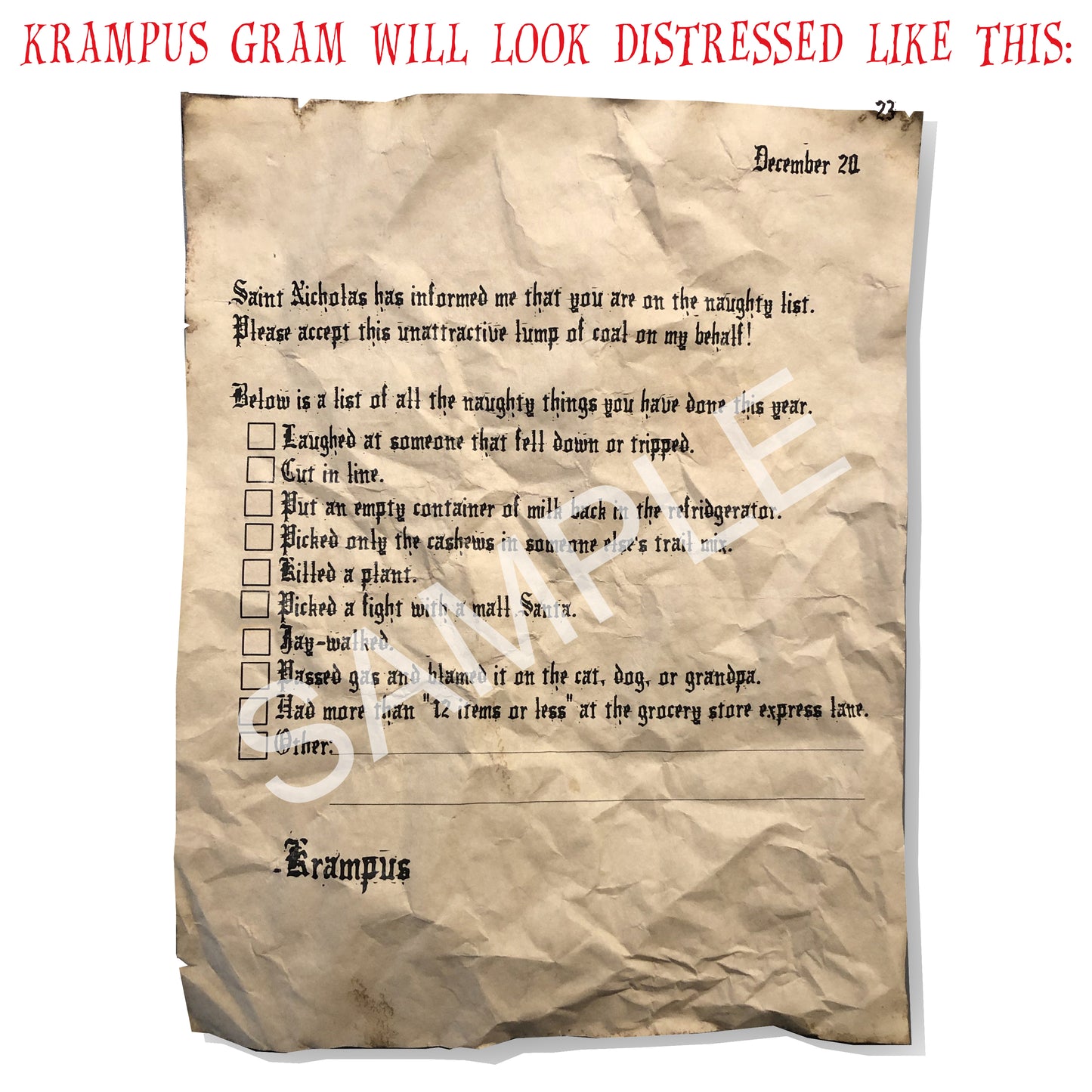Krampus-Gram 2025