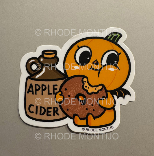 New for SDCC 2025! Sticker: APPLE CIDER