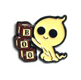 New for SDCC 2025! Enamel Pin: Boo Blocks