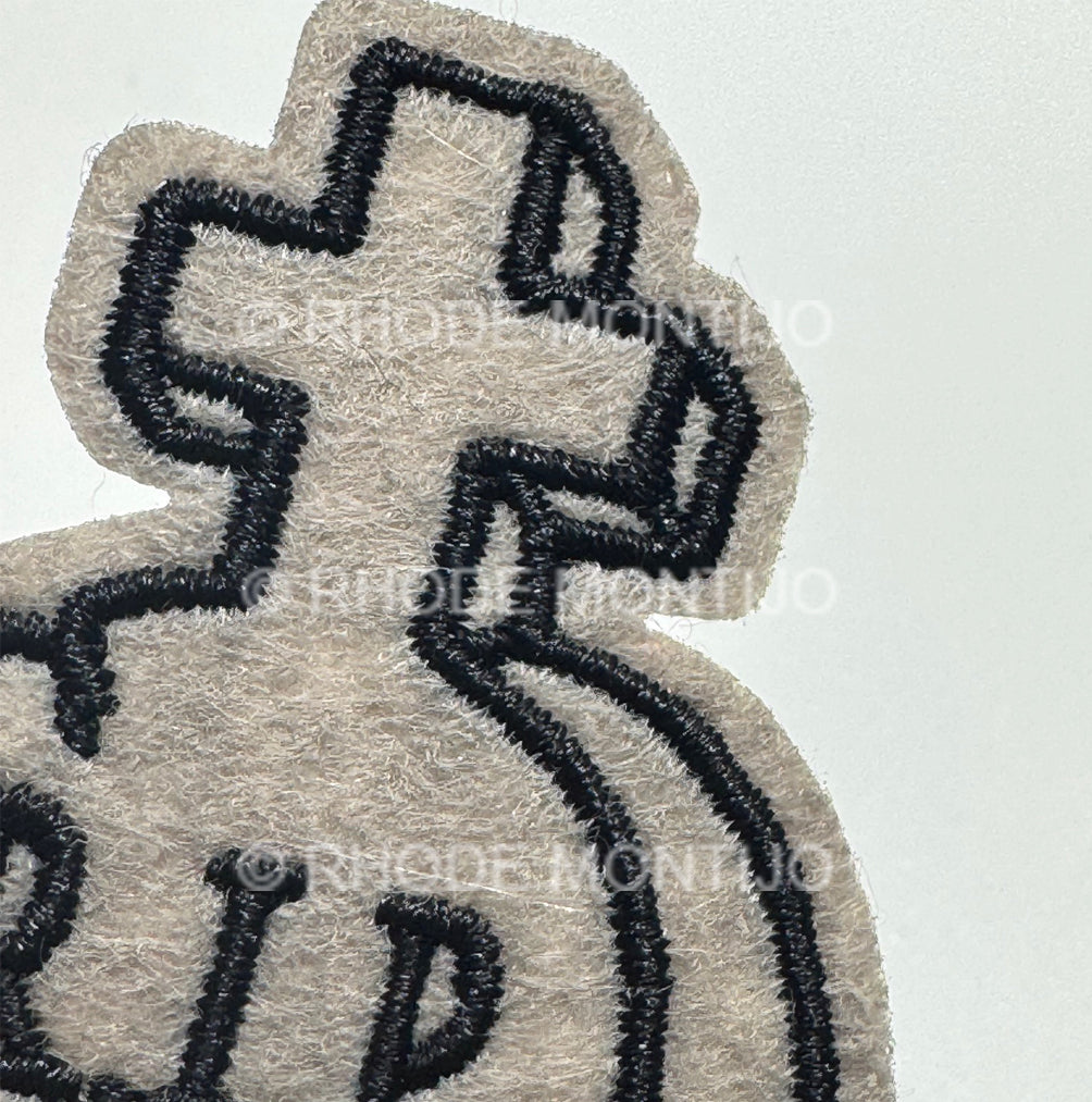 New for SDCC 2025! Vintage Style Felt Iron-On Patch: GRAVEY