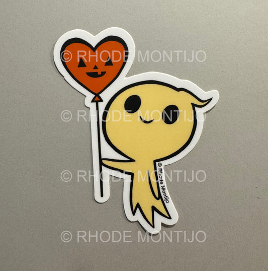 New for SDCC 2025! Sticker: BALLOON GHOST