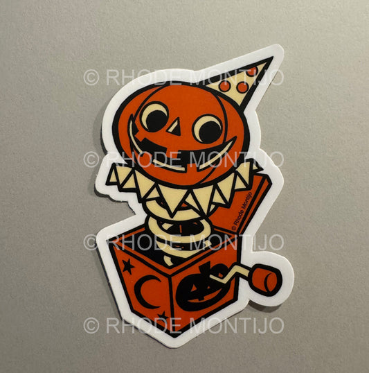 New for SDCC 2025! Sticker: JACK IN THE BOX