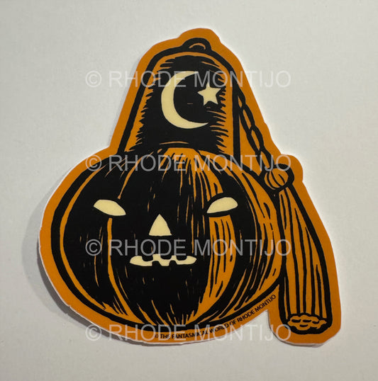 New for SDCC 2025! Sticker: MYSTIC ORDER OF HALLOWE'EN Head