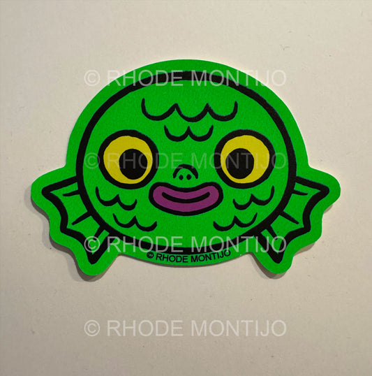 New for SDCC 2025! Sticker: Neon SEA MONSTER