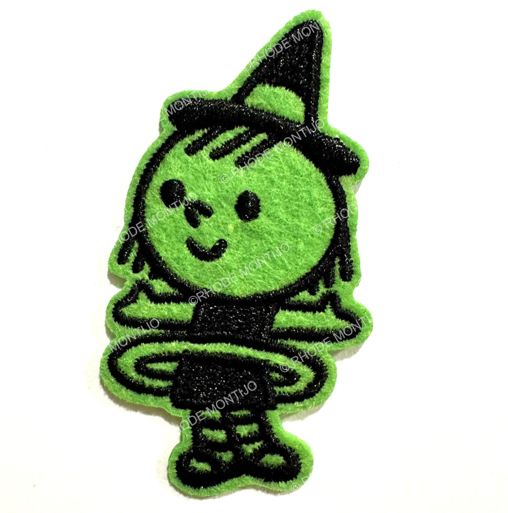 SDCC 2026: New Vintage Style Felt Iron-On Patch: GOOD WITCH