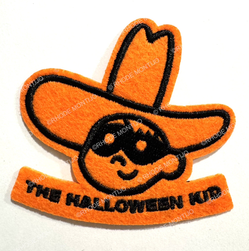SDCC 2026: New Vintage Style Felt Iron-On Patch: THE HALLOWEEN KID