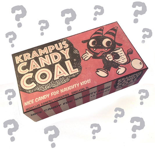 BLIND BOX: Krampus Candy Coal (Limit 1 per customer)