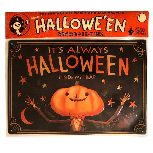 .Decorate-Tins: IT'S ALWAYS HALLOWEEN INSIDE MY HEAD Back In Stock!