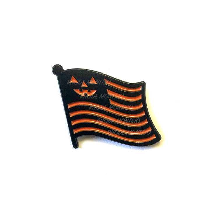 "UNITED" Halloween Flag Enamel Pin BACK IN STOCK!