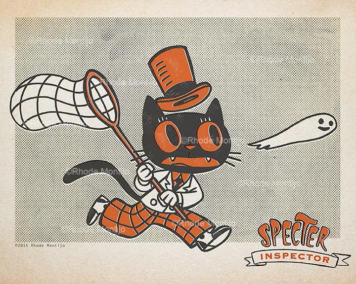 10" x 8" Signed Print: SPECTER INSPECTOR (Back In Stock!)