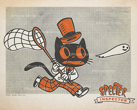 10" x 8" Signed Print: SPECTER INSPECTOR (Back In Stock!)
